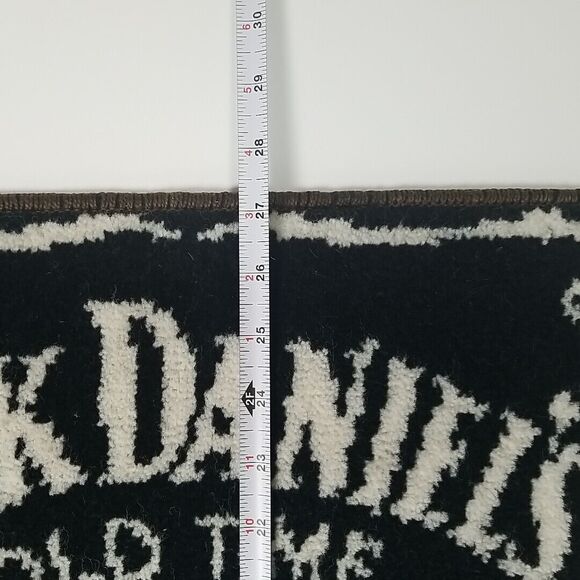 RARE VTG Jack Daniels Old No. 7 Rug 17x27 inch Tenn. Whiskey 90 Proof Door Mat - Picture 4 of 7